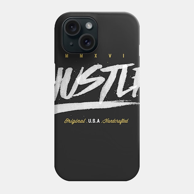 HUSTLE Phone Case by DynamicGraphics