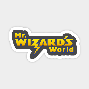 Mr Wizard's World Magnet