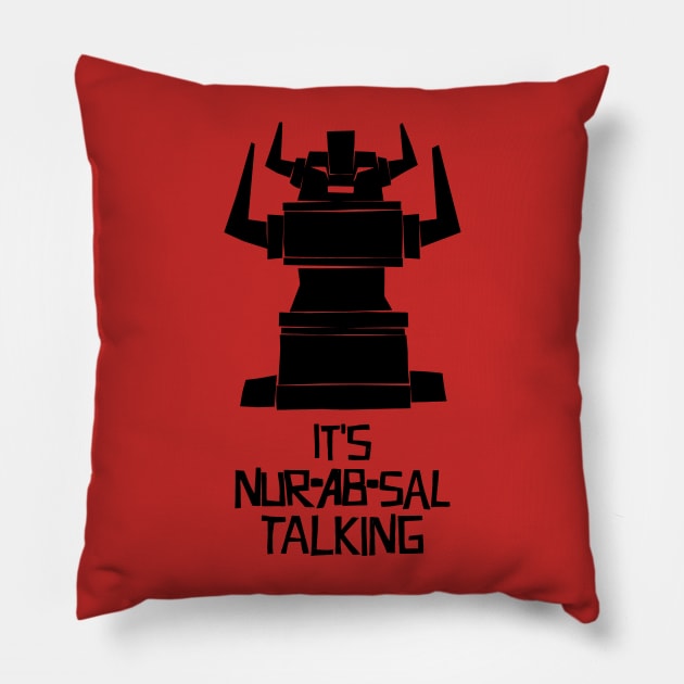 It's Nur-Ab-Sal Talking Pillow by CoolHandMike