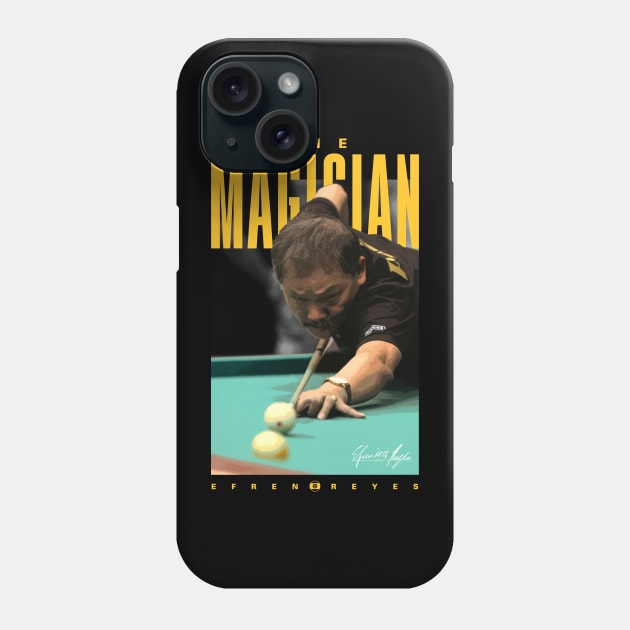 Efren Reyes Greatest Pool Player of All Time Phone Case by Juantamad