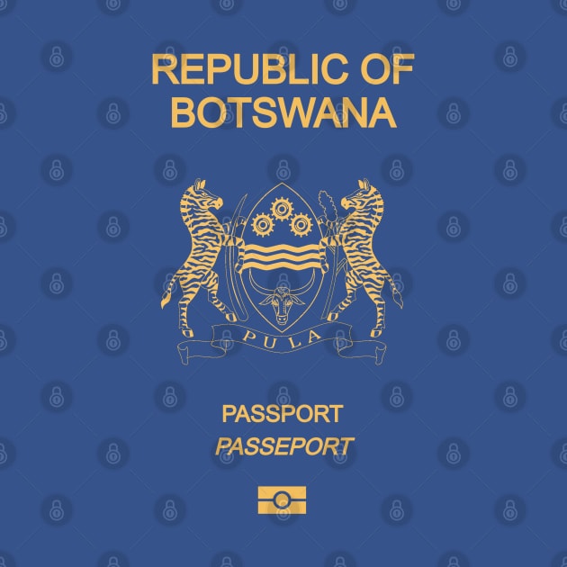 Botswana passport by Travellers