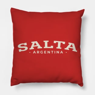 Salta Minimal City Design Pillow