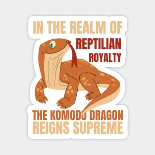 Komodo Dragon Magnet