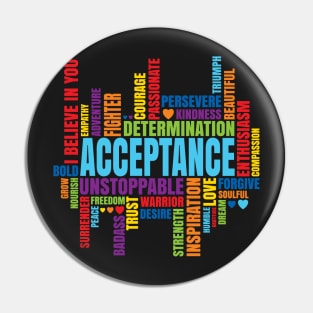 Acceptance Pin