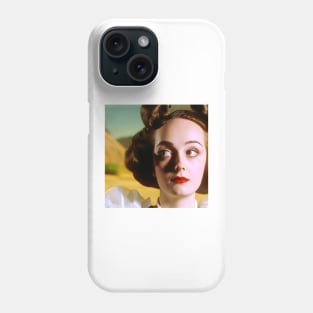 Bette Davis: A Cinematic Force Phone Case