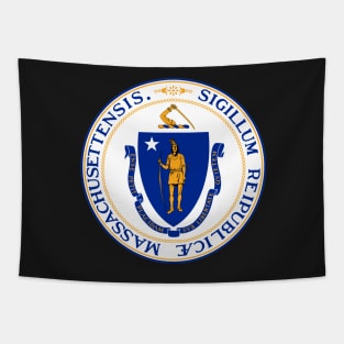 Massachusetts Coat of Arms Tapestry