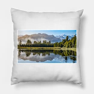 Lake Matheson 2 Pillow