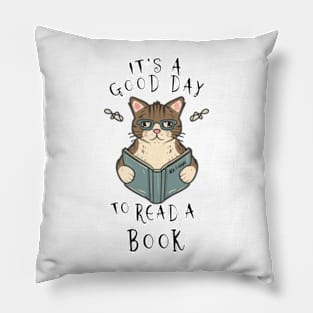 It's a Good day to read a book Pillow