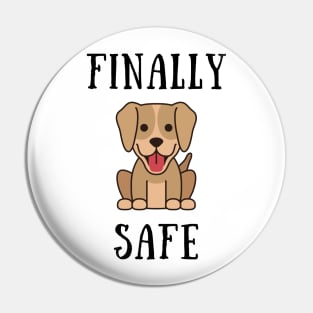 Finally safe Pin