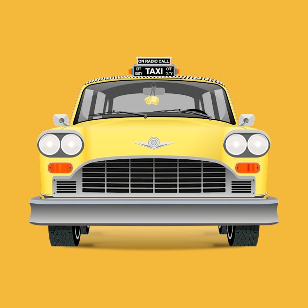 Yellow cab by Dennson Creative