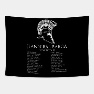 Hannibal Barca World Tour Tapestry