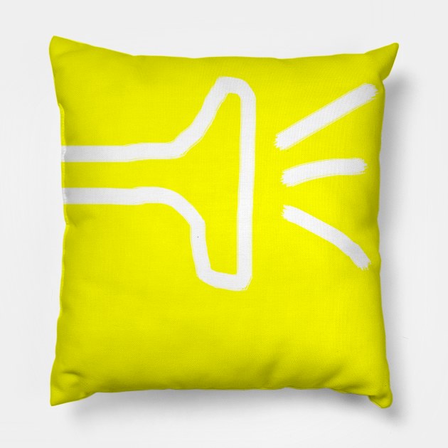 Horn Pillow by DISPLACE