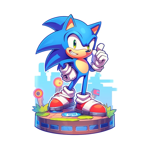 sonic by piratesnow