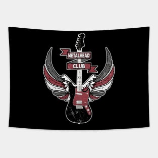 Metalhead Club Metal Music Fan Tapestry