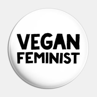 Vegan Feminist Pin