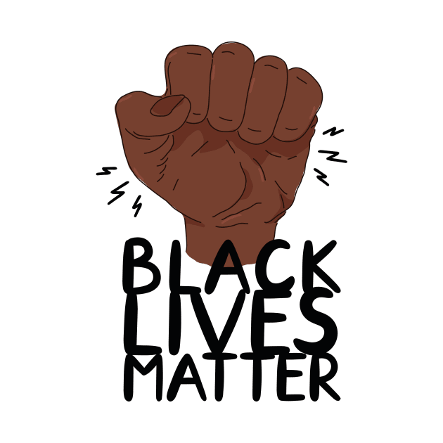 Black Lives Matter Fist by Seedsplash