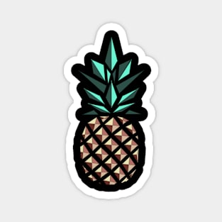 Geometric Pineapple Magnet