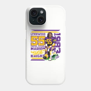 Marion Knight vintage style Tee T-shirt Phone Case