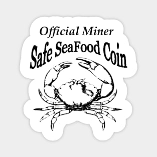 Official SSF Miner Logo Front Magnet