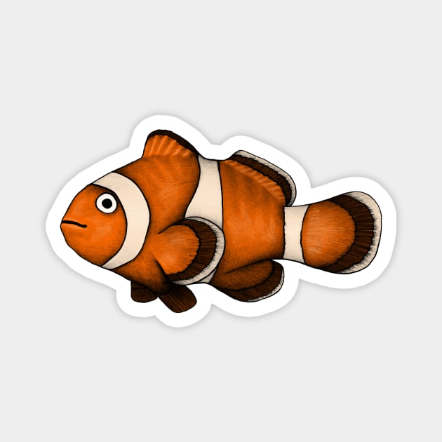 Clownfish Magnet by Akman