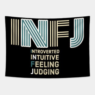 INFJ - Typography Design 4 Tapestry