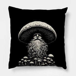 Mushroom Beard Pillow