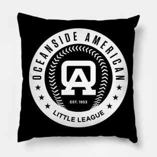OALL Circle League Logo - White Pillow