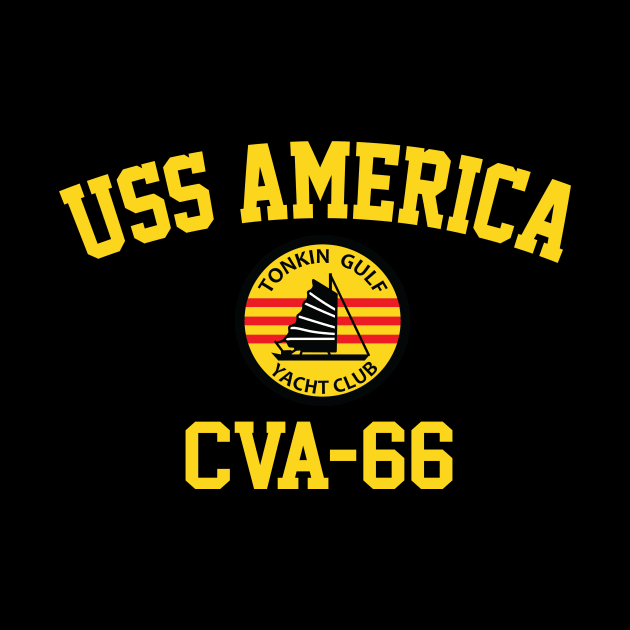 USS America CVA-66 Tonkin Gulf Yacht Club by Tonkin Gulf Yacht Club