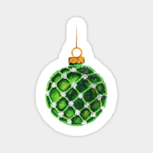 Christmas Ball Ornament Magnet