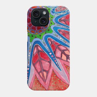 Bright Sharp Doodle Phone Case