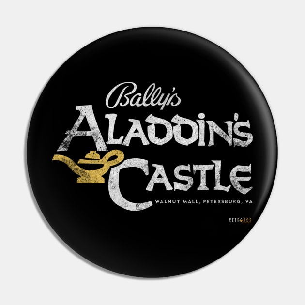 Aladdin's Castle Walnut Mall Pin by Retro302