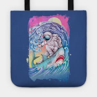 Shark Surfer Tote