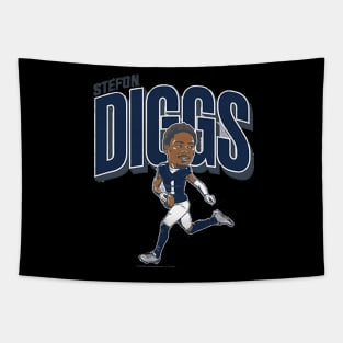 Stefon Diggs Houston Caricature Tapestry