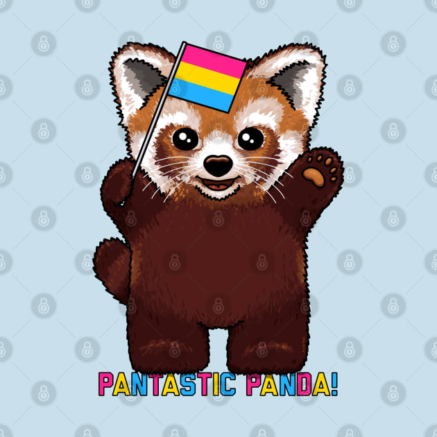 Discover Pantastic Panda! - Pansexual - T-Shirt