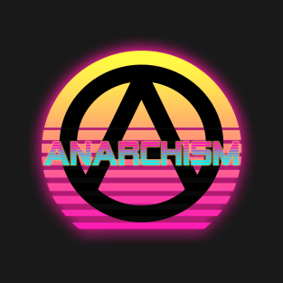 Anarchism Vaporwave (Alien)| Peter Kropotkin| Bread| Political| T-Shirt