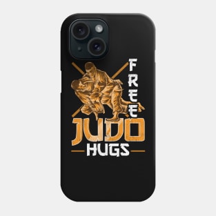 Cute & Funny Free Judo Hugs MMA Mixed Martial Arts Phone Case