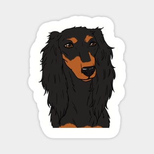 Saluki Black and Tan Magnet