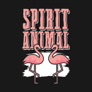 Flamingo Spirit Animal T-Shirt