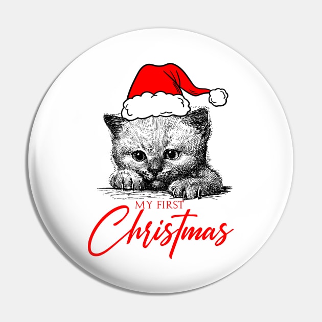 My first christmas Pin by My Happy-Design