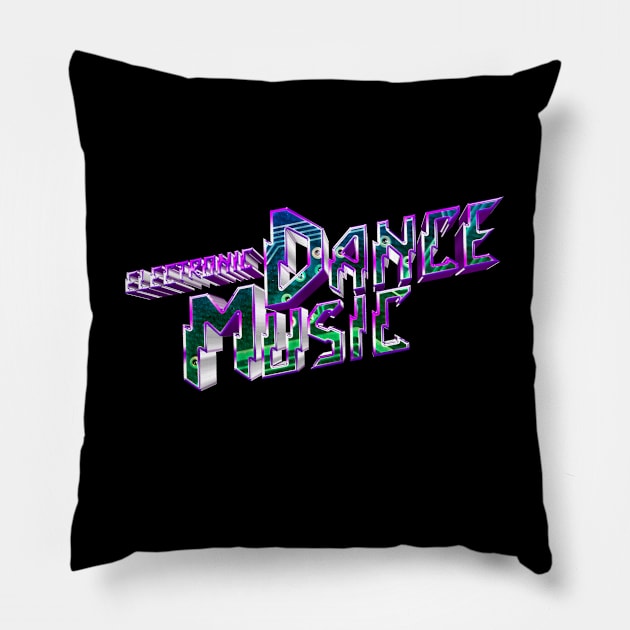 EDM #5 (new design) Pillow by RickTurner