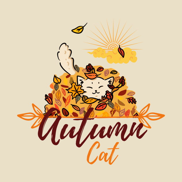 Autumn cat Vibes by NICHE&NICHE