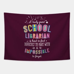 A truly Great School Librarian Gift - Impossible to forget Tapestry