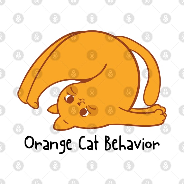 Orange Cat Behavior by Purrrfect Spot