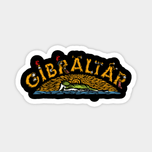 Gibraltar - colour Magnet