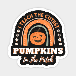 I Teach The Cutest Pumpkins In The Patch Halloween Magnet