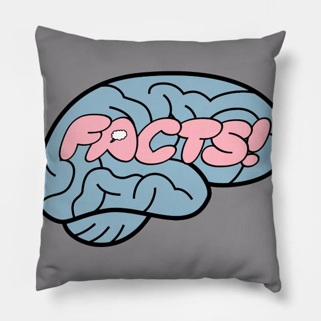 YBOF Logo Pillow by Your Brain On Facts