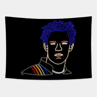 Neon Stevo Tapestry