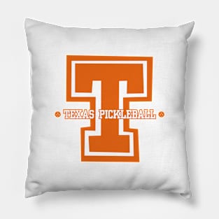 Varsity Texas Pickleball Logo Wear Pillow