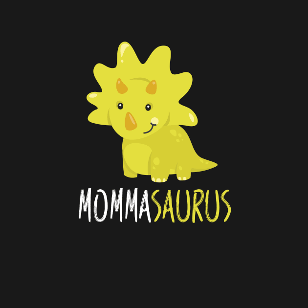 Cute Mamasaurus Apparel: Funny Dinosaur GIfts for Mom by teemaniac