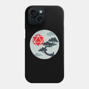 Bonsai D20 Dice Sun RPG Landscape Phone Case